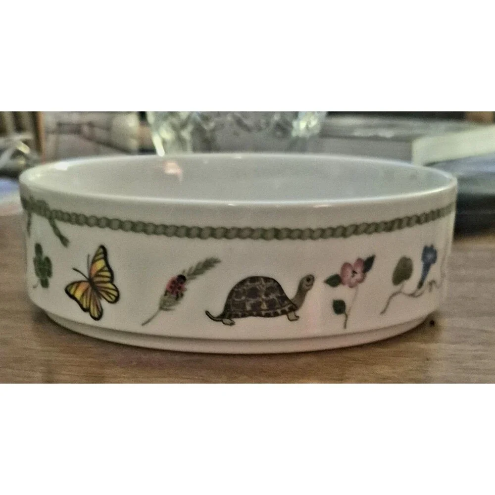 Vtg 1988 Lynn Chase Jungle Party 3Pc Children's Set Plate Bowl Mug Mint Japan
